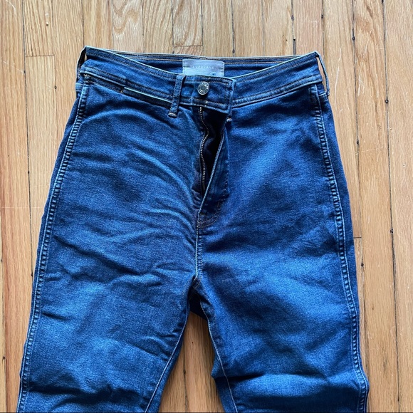 Everlane Way-High Clean Front Skinny Jean - Picture 7 of 9